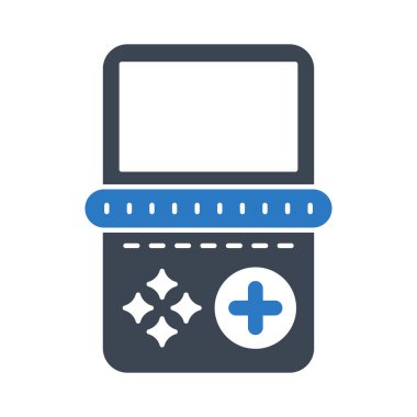 Vektör video oyun konsolu denetim simgesi