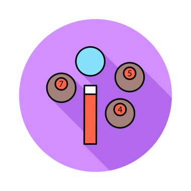 Spor web vektör simgesi