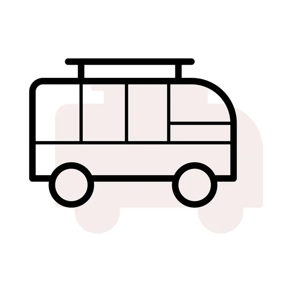 Auto Kleur Web Vector Pictogram — Stockvector