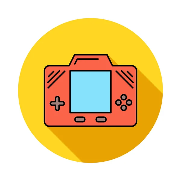 Color Web Gaming Icon — Stock Vector