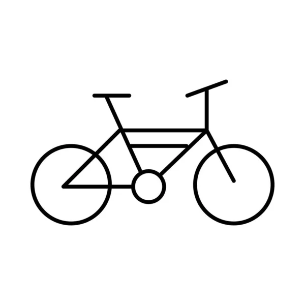 Bicicleta Viaje Vector Color Icono — Archivo Imágenes Vectoriales
