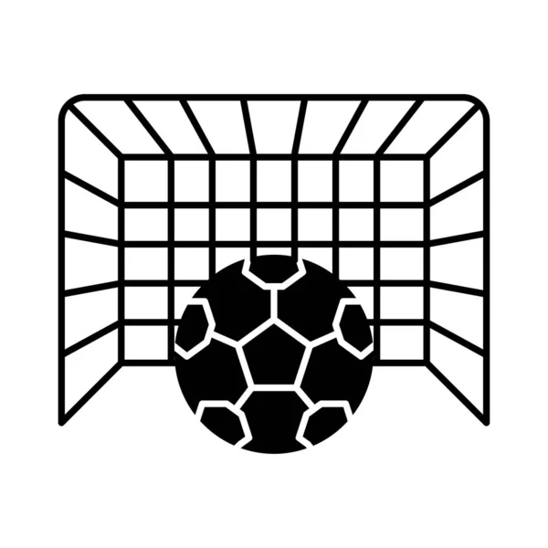 Fußball Web Ikone — Stockvektor