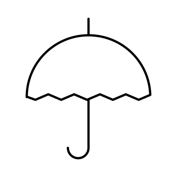 Иконка Векторного Цвета Дождя — стоковый вектор