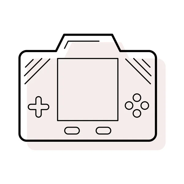 Color Web Gaming Icon — Stock Vector