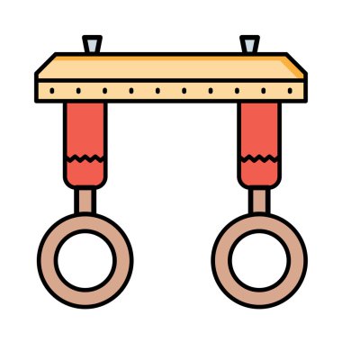 Spor web vektör simgesi