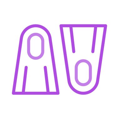 badminton yansımalar düz simgesi, vektör, illüstrasyon, spor kavramı 