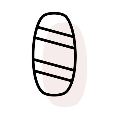 kaykay düz simgesi, vektör, illüstrasyon, spor kavramı 