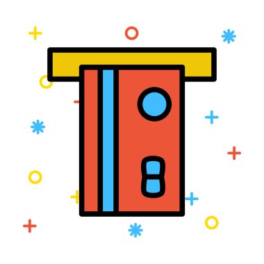 Ağ simgesi. vektör illüstrasyonu