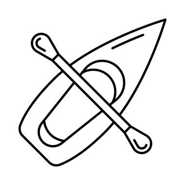 Kano düz simgesi beyaz arka plan, vektör, illüstrasyon izole