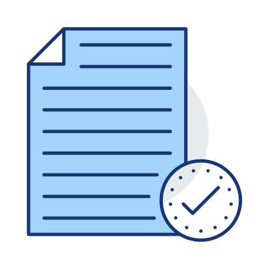 Renkli belge web vektör