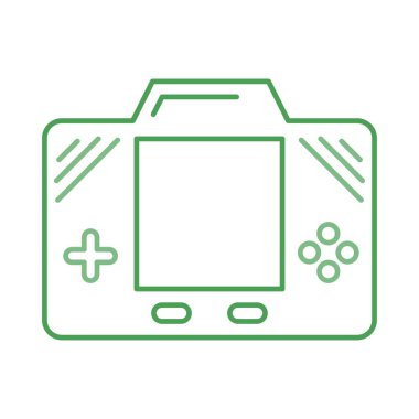 Vektör video oyun konsolu denetim simgesi