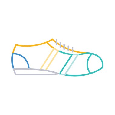 Spor web vektör simgesi