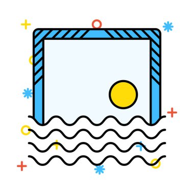 Bağlantı renk web vektör simgesi