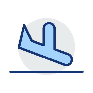 Renk web simgesi. Vektör çizim