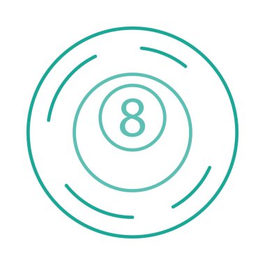 Spor web vektör simgesi