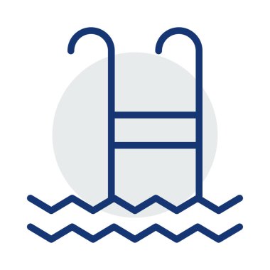 Renk web simgesi. Vektör çizim