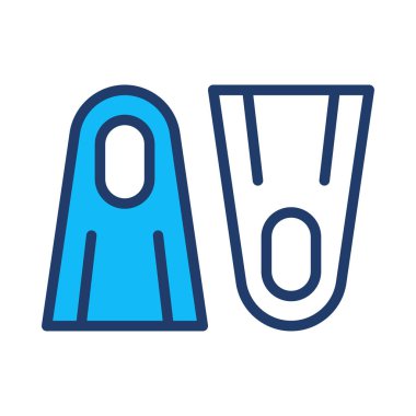 badminton yansımalar düz simgesi, vektör, illüstrasyon, spor kavramı 