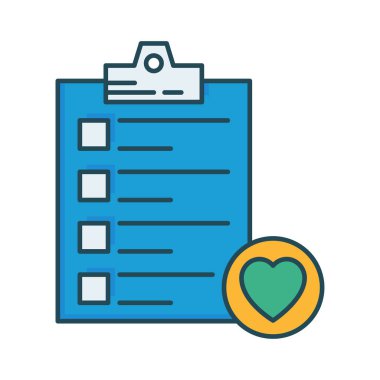 kontrol listesi panosu belge simgesi