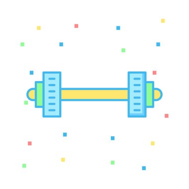 Spor renk vektör simgesi  