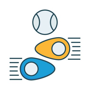 Spor web vektör simgesi