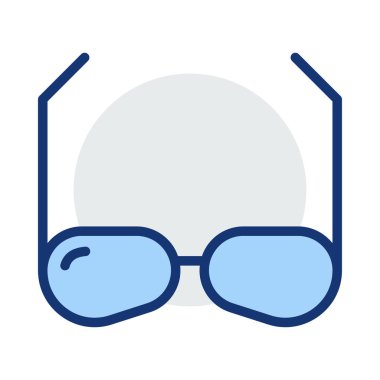 Renk web simgesi. Vektör çizim