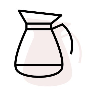 İçki web renk vektör simgesi