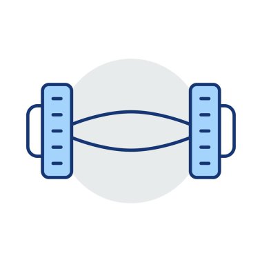 Spor renk vektör simgesi  