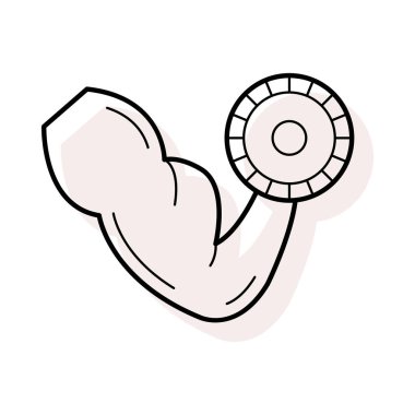 Spor renk vektör simgesi  