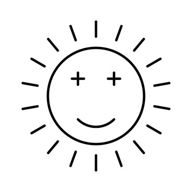 Renk web simgesi. Vektör çizim