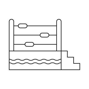 Spor web vektör simgesi