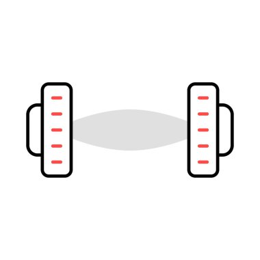 Spor renk vektör simgesi  