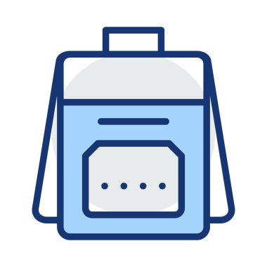 Renk web simgesi. Vektör çizim