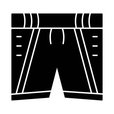 iç çamaşırı düz simgesi, vektör, illüstrasyon