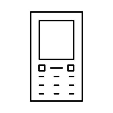 telefon mobil cihaz vektör renk simgesi