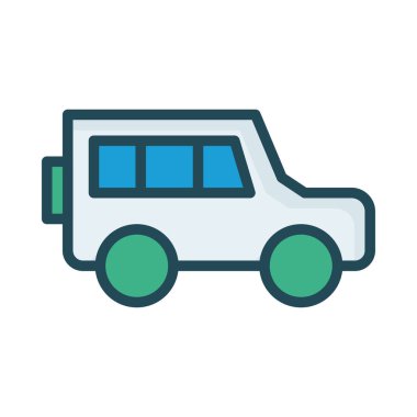 araba renk web vektör simgesi