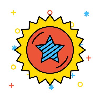 Spor web vektör simgesi