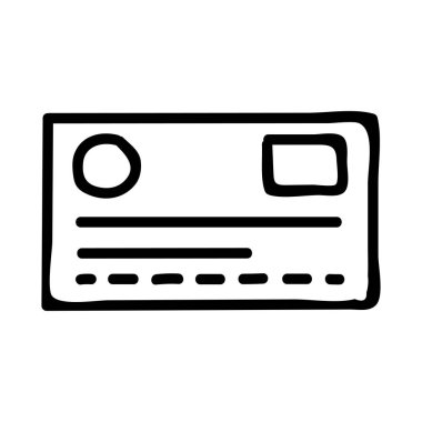 Kart renk web vektör simgesi