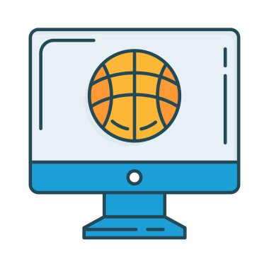 Online ekran web renk simgesi