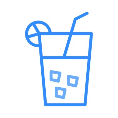 İçki web renk vektör simgesi