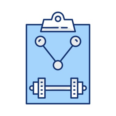 Spor web vektör simgesi