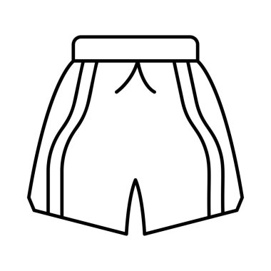 iç çamaşırı düz simgesi, vektör, illüstrasyon