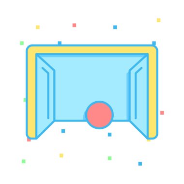 Spor web vektör simgesi