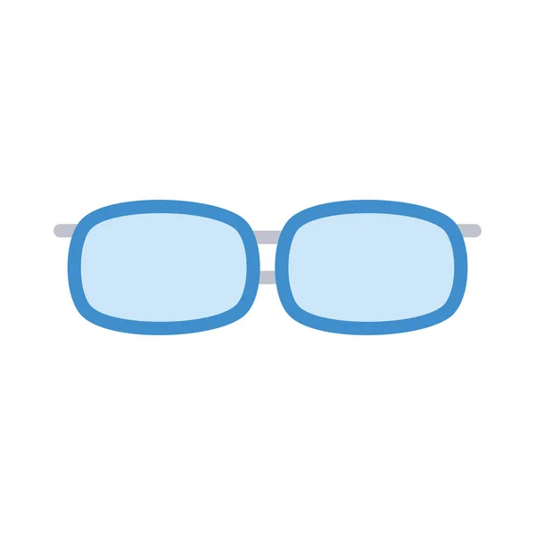 时尚眼镜平面图标 — 图库矢量图片
