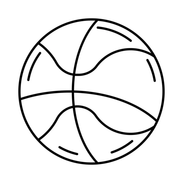 Иконка Футбольного Мяча Белом Фоне Вектор Иллюстрация — стоковый вектор