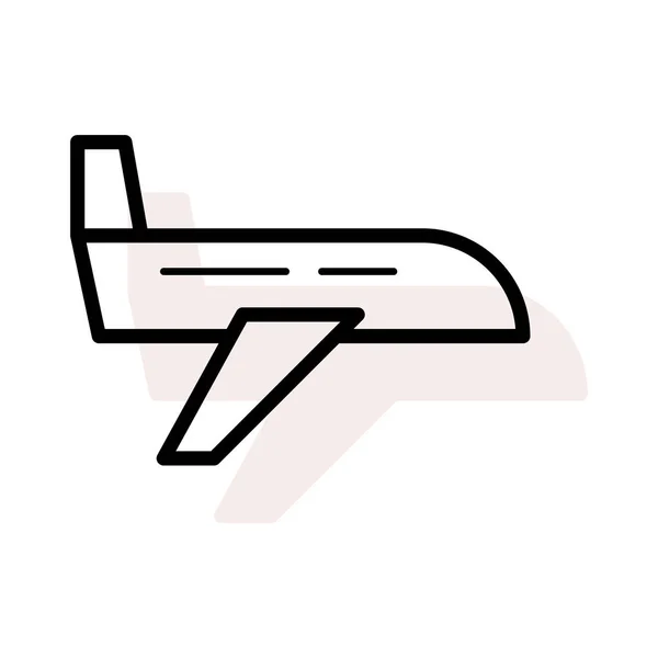 Uçuş Web Vektör Simgesi — Stok Vektör