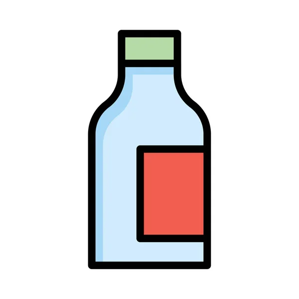 Trinken Web Farbe Vektor Symbol — Stockvektor