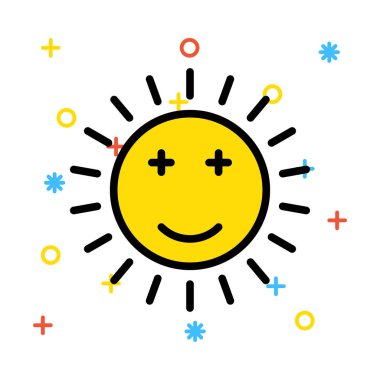 Ağ simgesi. vektör illüstrasyonu