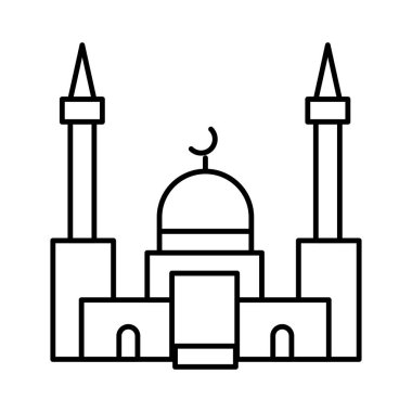 msoque dua Müslüman vektör renk simgesi