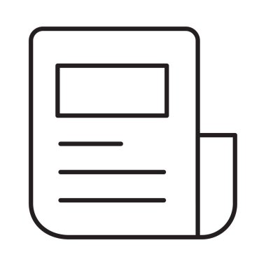 Renkli belge web vektör