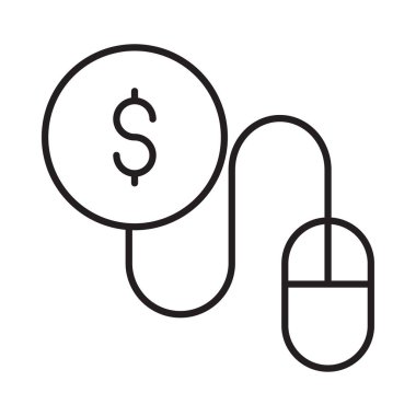 Internet tarayıcı web vektör simgesi